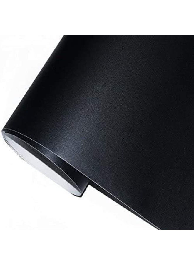 Self-Adhesive Black Chalkboard Wall Sticker Roll, Removable & Reusable Blackboard Decal for Home, Office, Kitchen, & School - Image 1